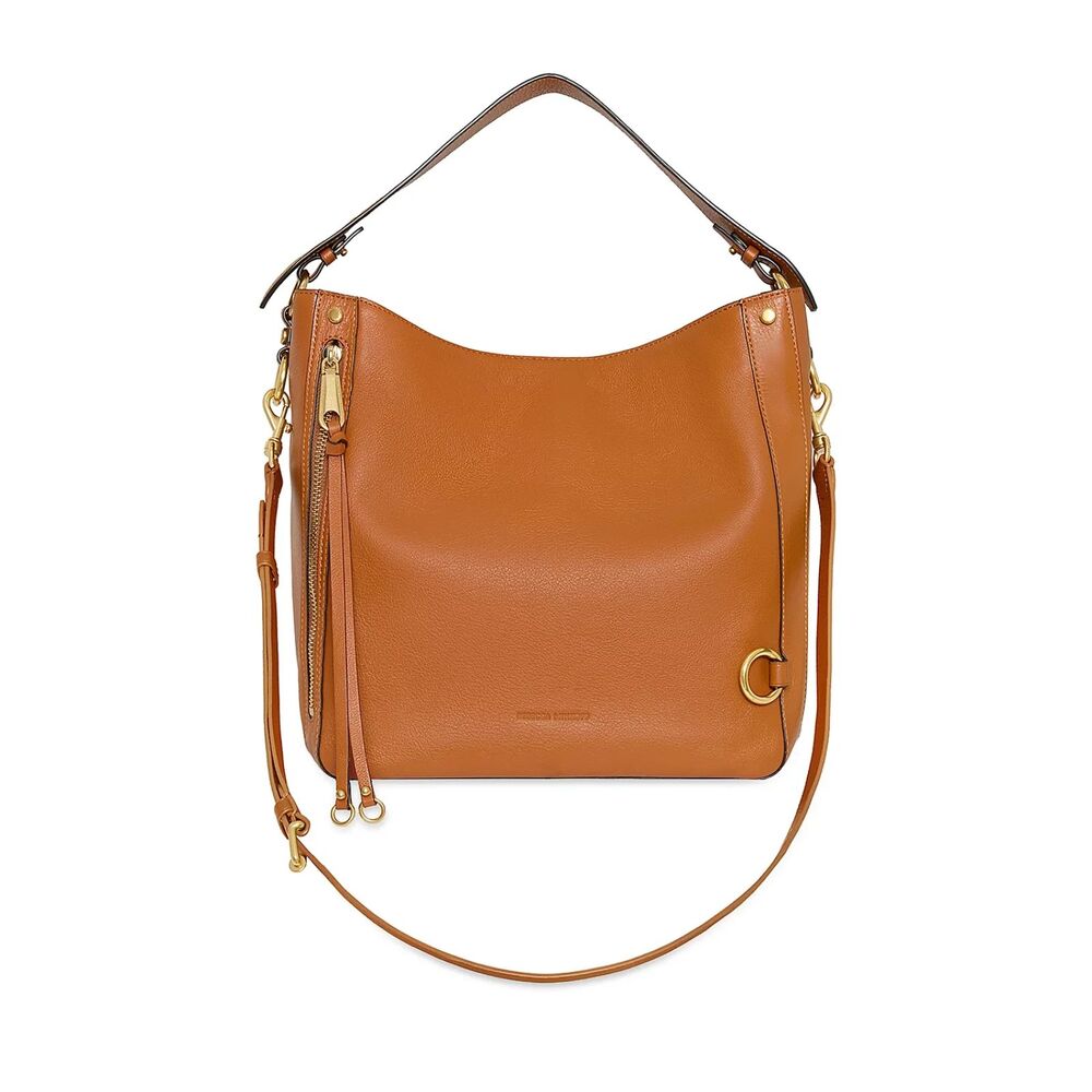 Rebecca Minkoff Leather MAB Hobo Caramello Bag NWT